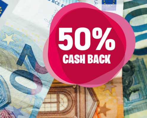 50% Cash-Back
