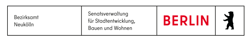 ba-logo Berlin-Logo Senatsverwaltung für Stadtentwicklung und Bezirksamt Neukölln