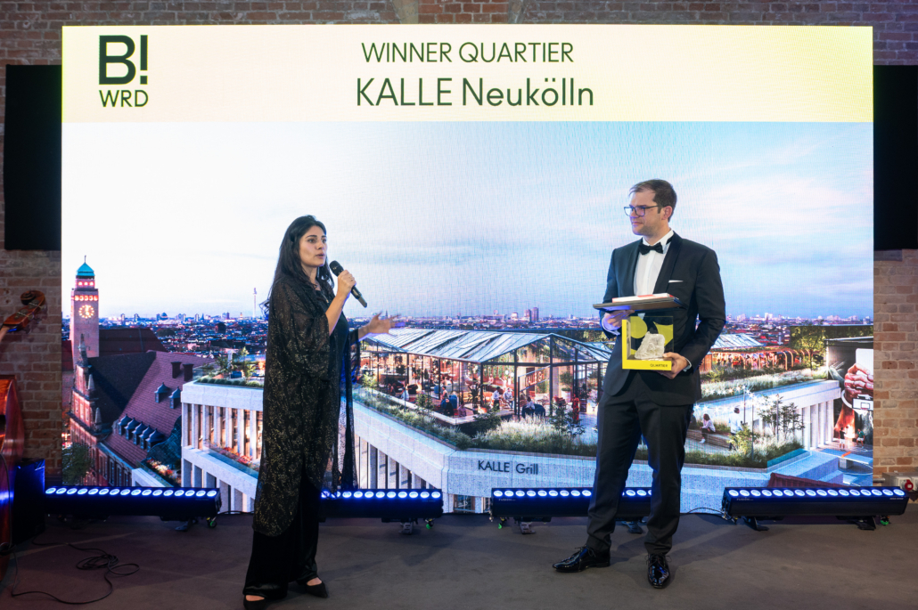 Preisverleihung auf der Gala