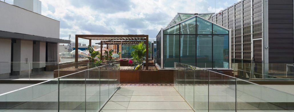 Dachgarten Dachgarten der Veranstaltungslocation