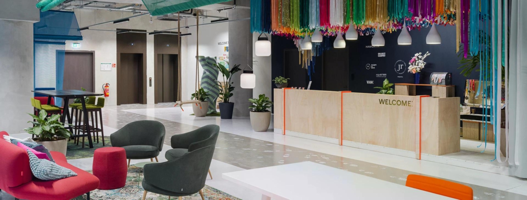 Eingangsbereich Eingangsbereich zu einem Veranstaltungsbereich