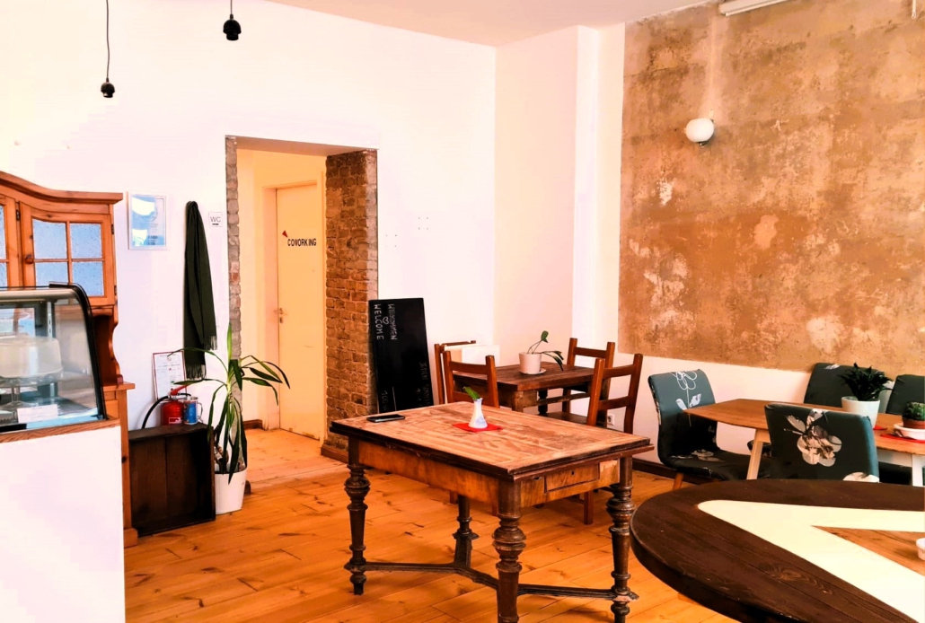 Einblick in das Bistro